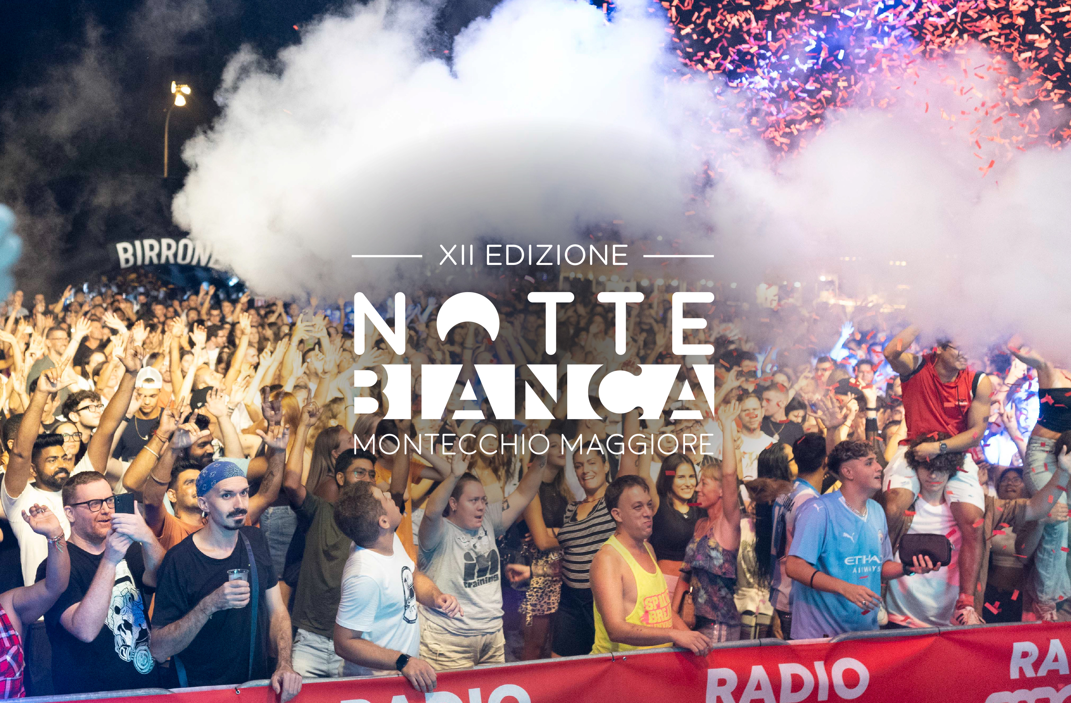 Copertina della dodicesima edizione della Notte Bianca a Montecchio Maggiore