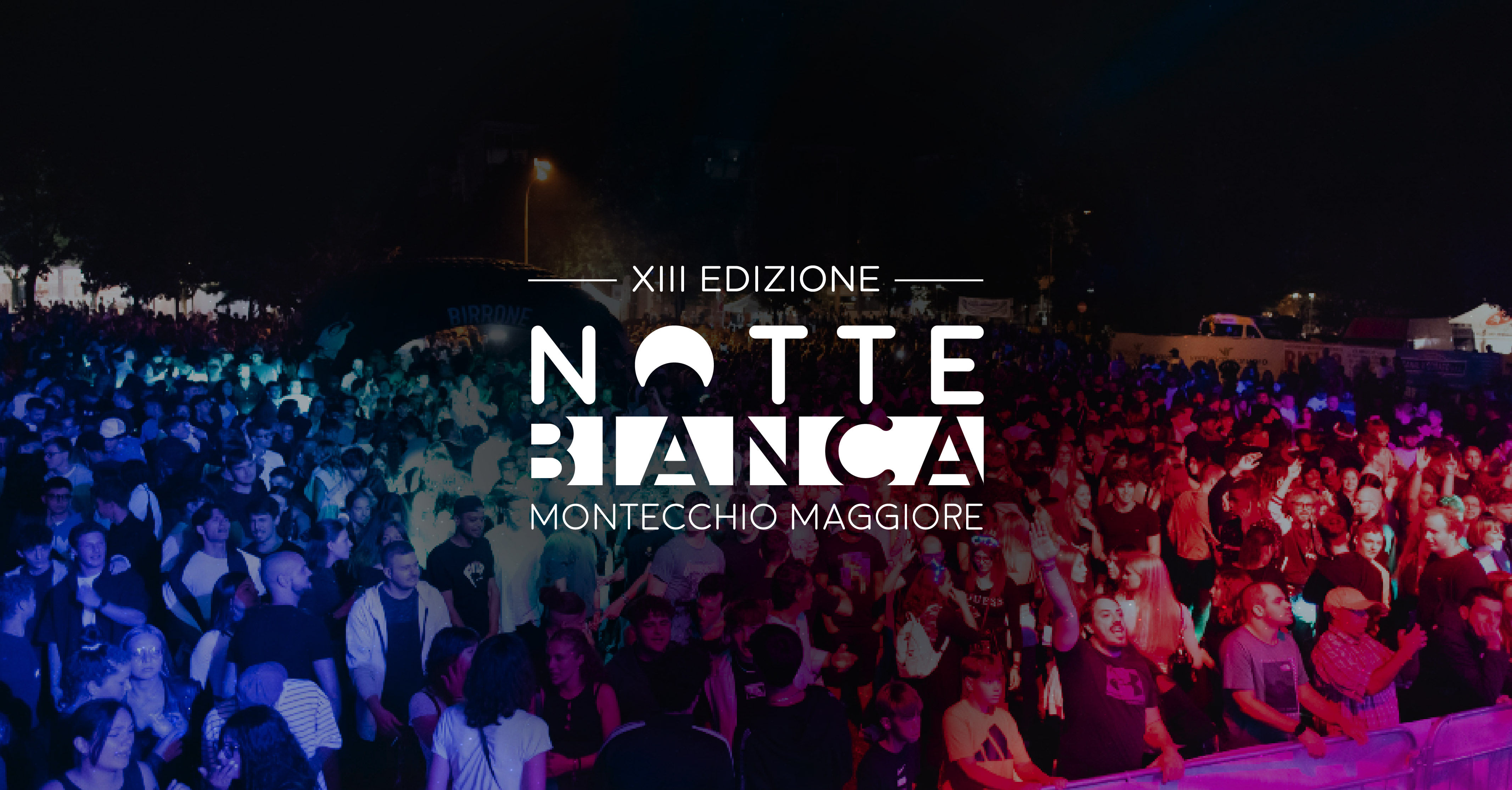 Copertina della dodicesima edizione della Notte Bianca a Montecchio Maggiore
